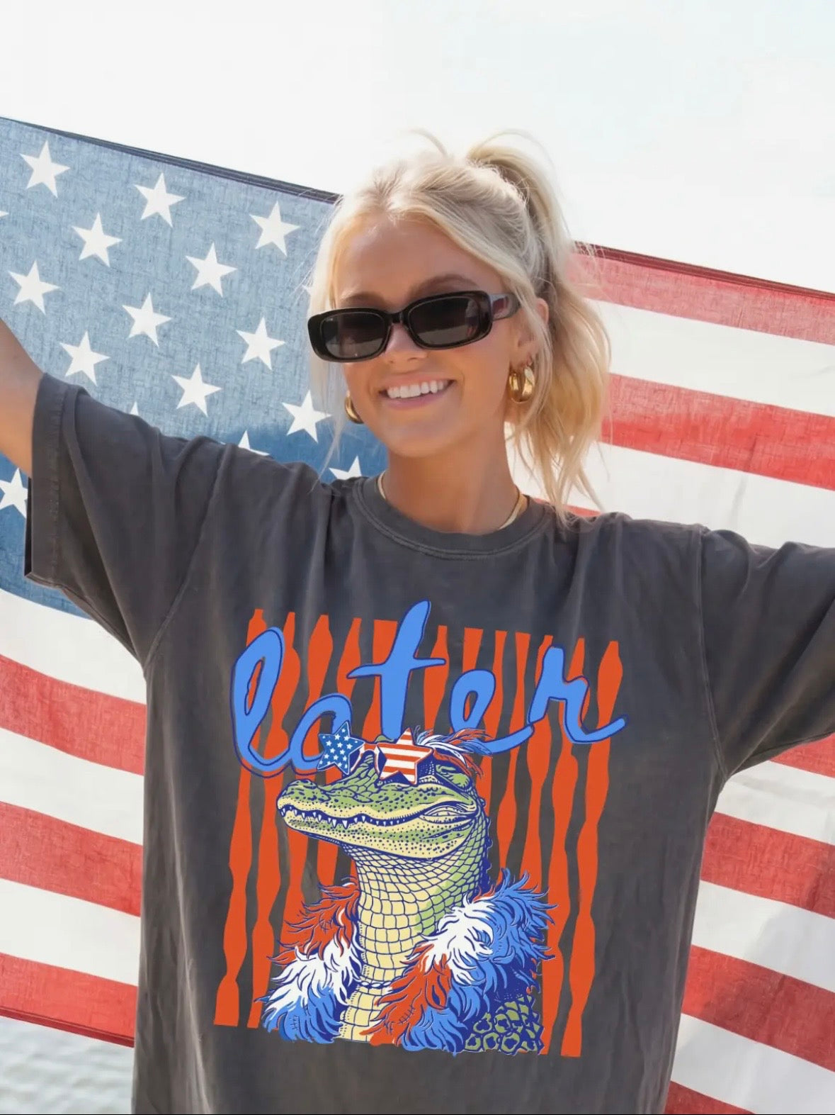 Later Gator Independence Tee