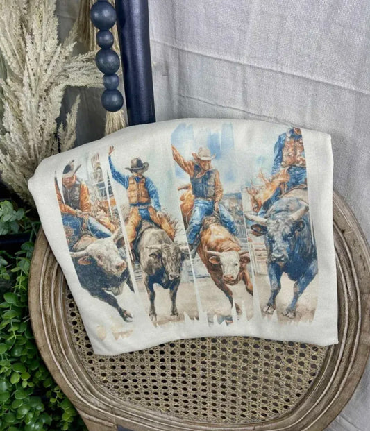Bull Riding Graphic Tee